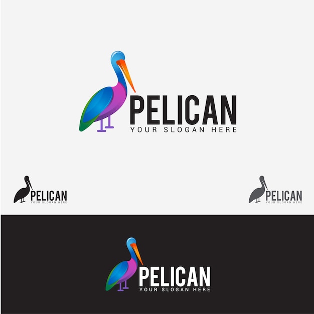 Logo Oiseau Pélican