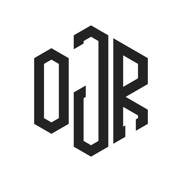 Le logo de l'OJR est constitué d'une lettre initiale, d'un monogramme et d'une forme hexagonale.