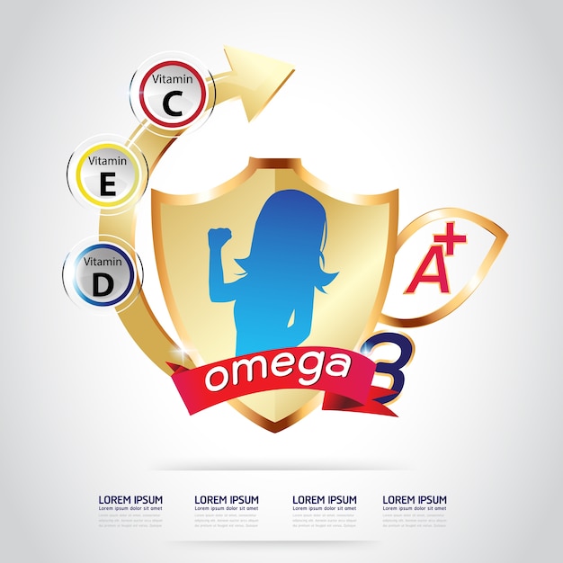 Logo Omega 3 Pour Enfants