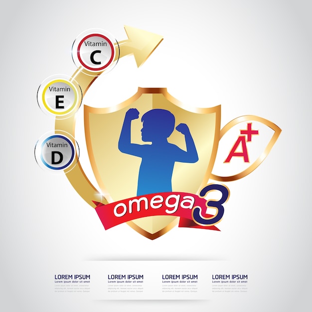 Logo Omega 3 Pour Enfants