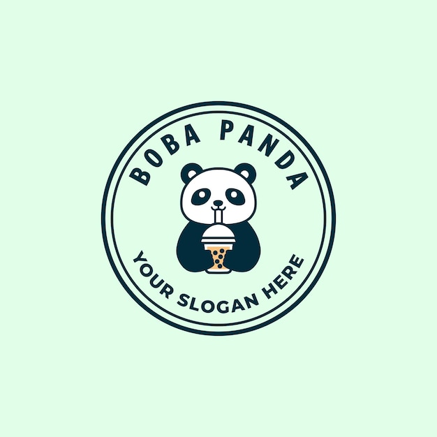 Logo De L'ours Boba Panda1751022