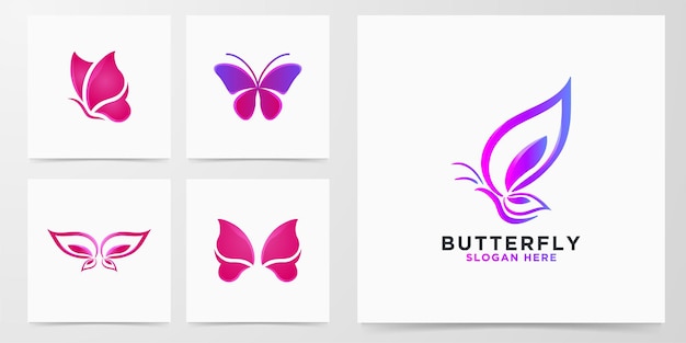 Logo Papillon Beauté Dégradé