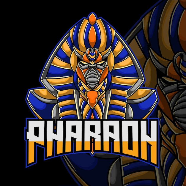 Vecteur logo pharaon esport