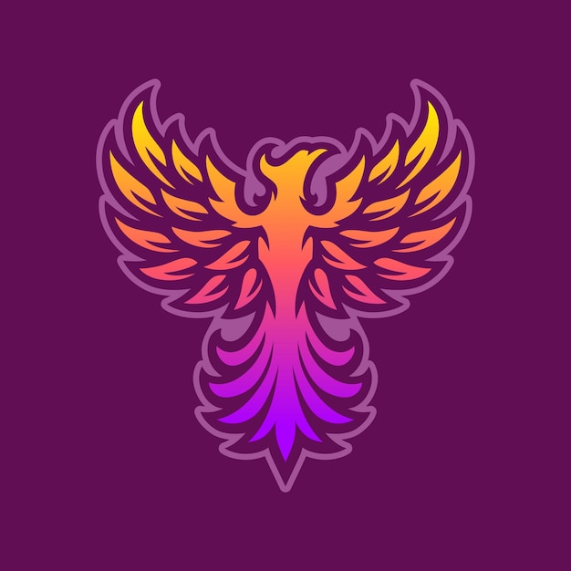 Vecteur logo de phoenix