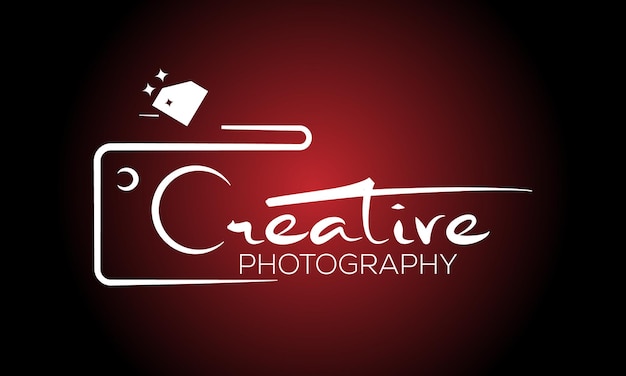 Vecteur le logo de la photographie