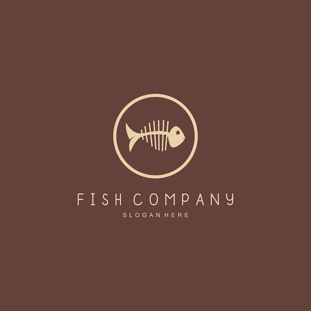 Logo De Poisson Avec Des Inspirations De Conception De Style Ludique