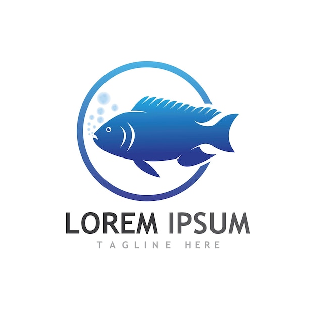 Logo De Poissons Modèle