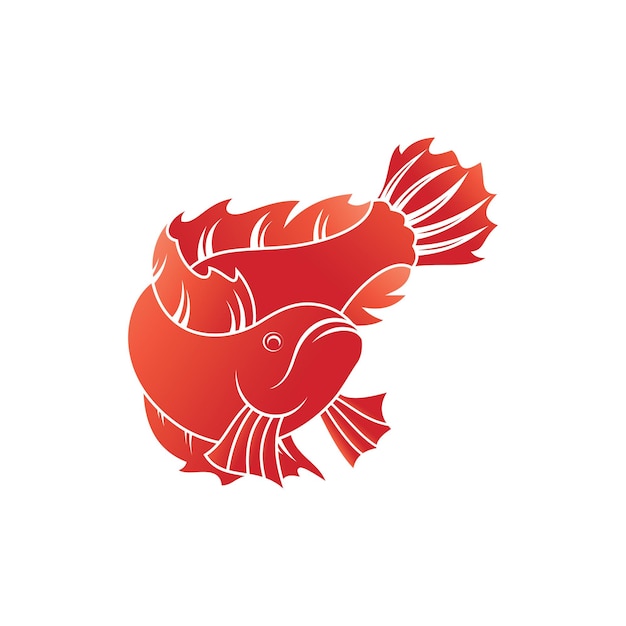 Logo De Poissons Modèle