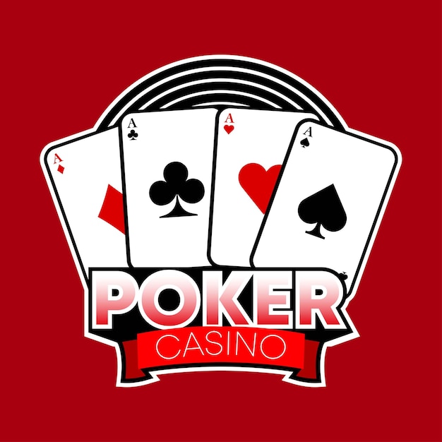 Vecteur logo poker