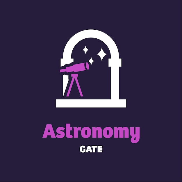 Logo De La Porte De L'astronomie