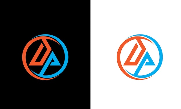 Vecteur un logo pour dp et dp