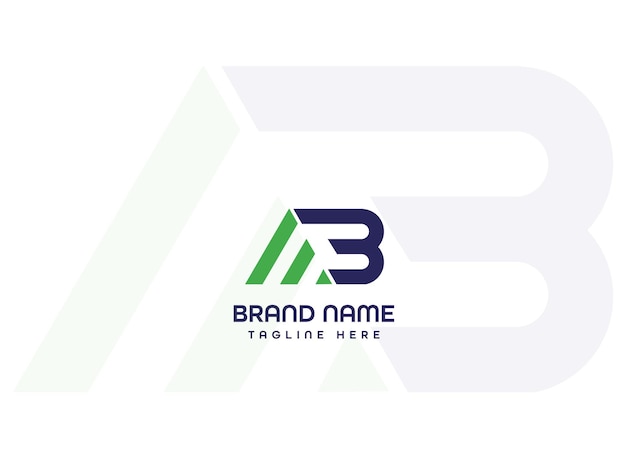 Vecteur un logo pour une entreprise appelée b brand name