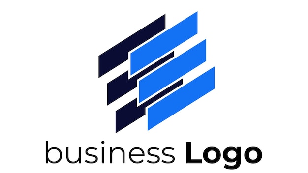Vecteur un logo pour une entreprise appelée business logistique.