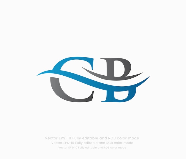 Un Logo Pour Une Entreprise Appelée Cb.