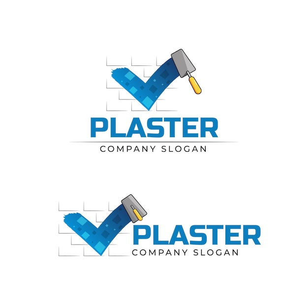 Logo Pour Une Entreprise De Plâtrage.