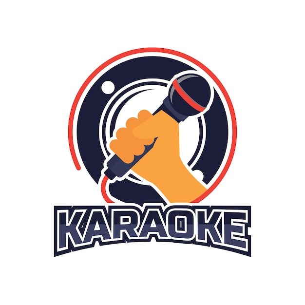 Vecteur un logo pour un événement karaoké