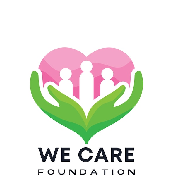 Un logo pour la fondation we care.