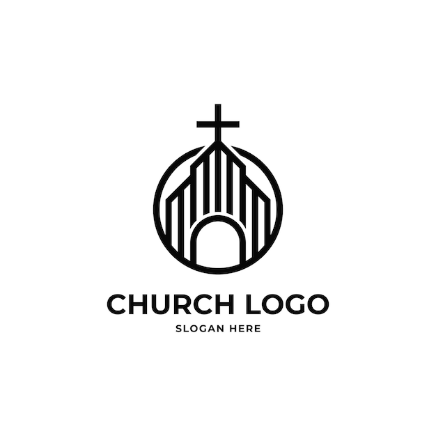 un logo pour le logo de l'église
