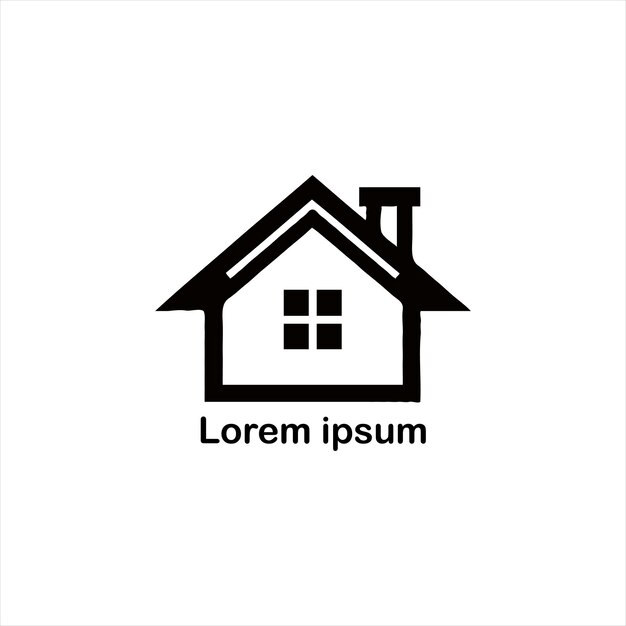 Vecteur un logo pour la maison