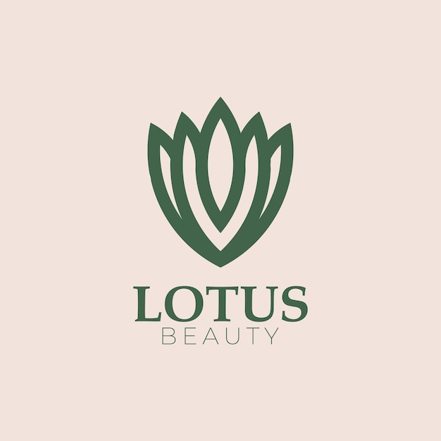 Un Logo Pour Une Marque De Beauté Appelée Lotus Beauty