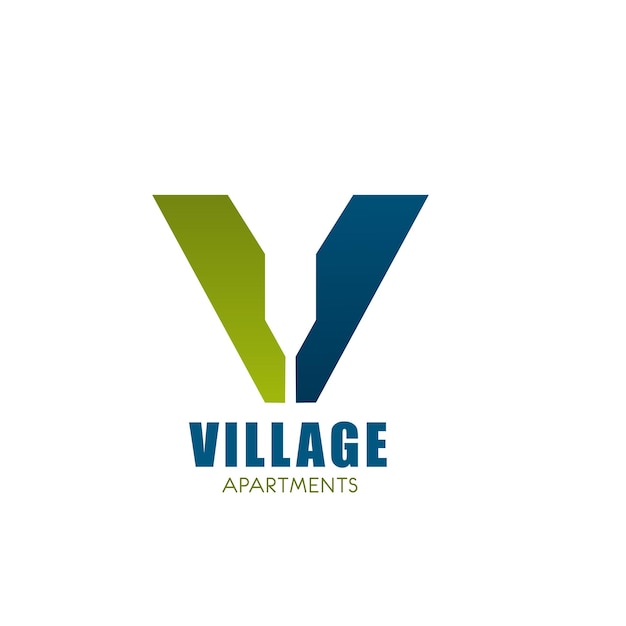 Logo Pour Une Société D'appartements De Village