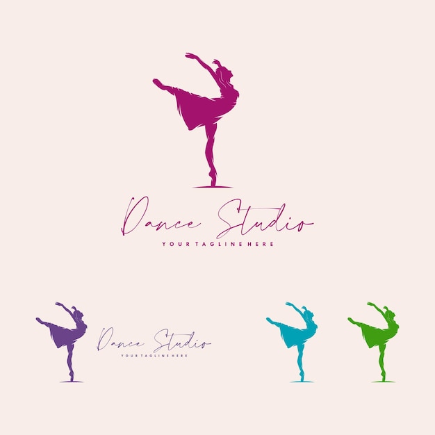 Logo Pour Un Studio De Ballet Ou De Danse