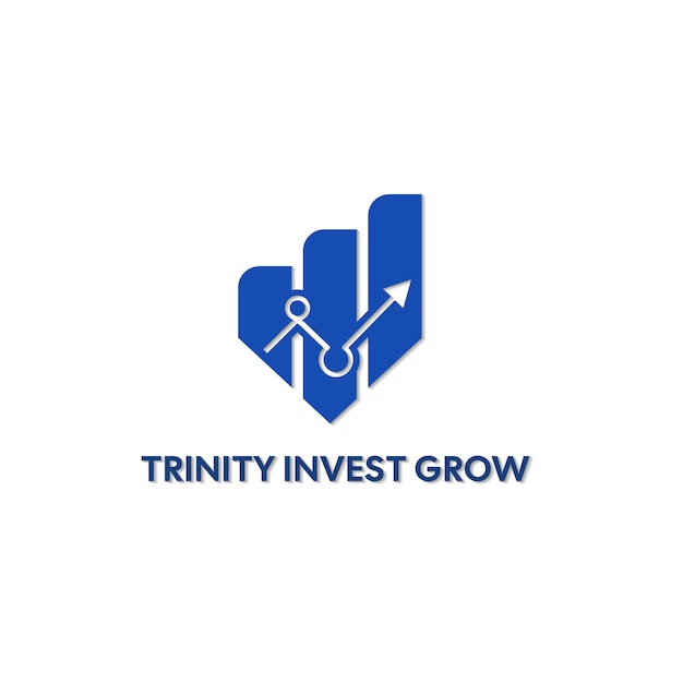 Logo Pour Trinity Invest Grandir Avec Une Main Et Un Poisson