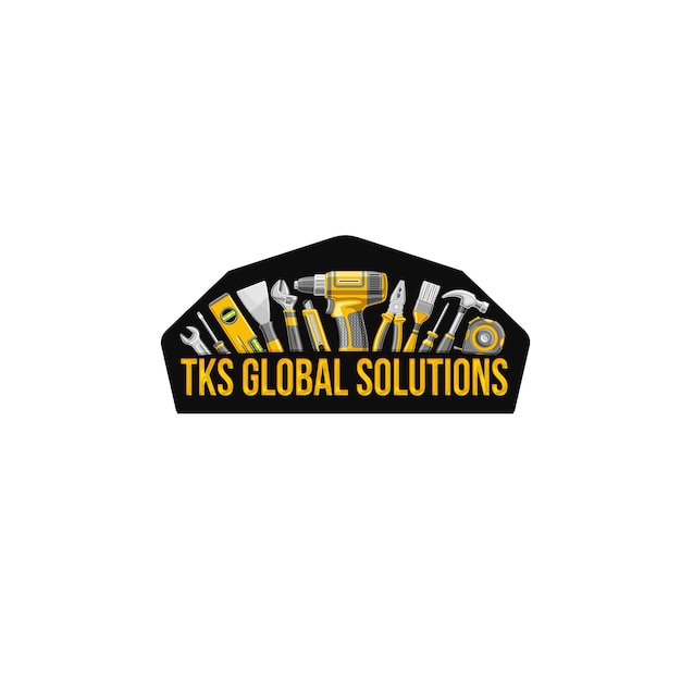 Vecteur un logo pour tss global solutions.