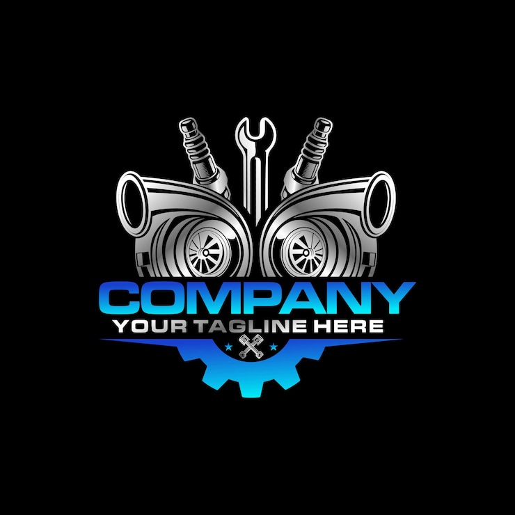 Vecteur un logo pour la voiture de masquage de gaz avec les mots vous êtes là dessus