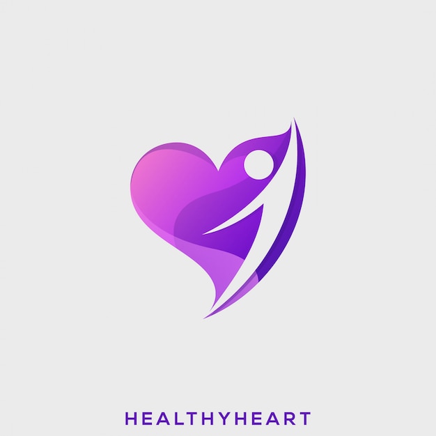 Logo Premium Healthy Heart People