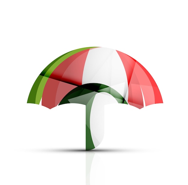 Logo de protection parapluie