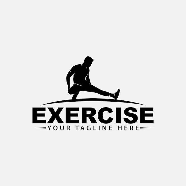 Logo De Remise En Forme D'exercice