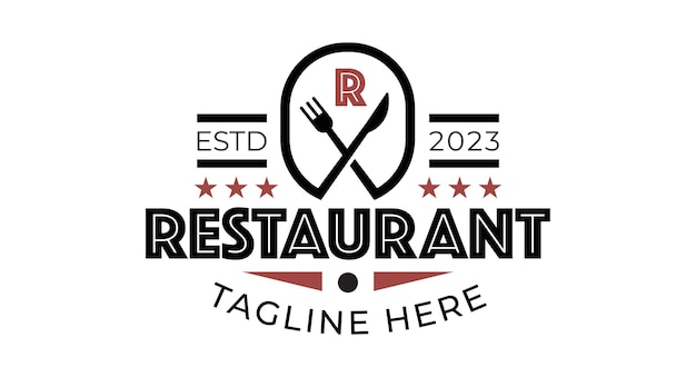 Vecteur un logo de restaurant