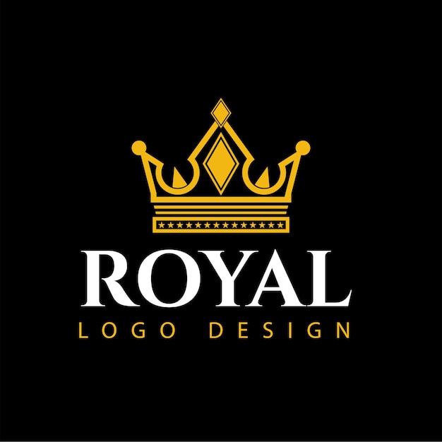 Logo royal Logo de luxe Logo de la couronne Logo en or Logo de la couronne en or Logo de la couronne en or Logo de la couronne en or Logo de la couronne