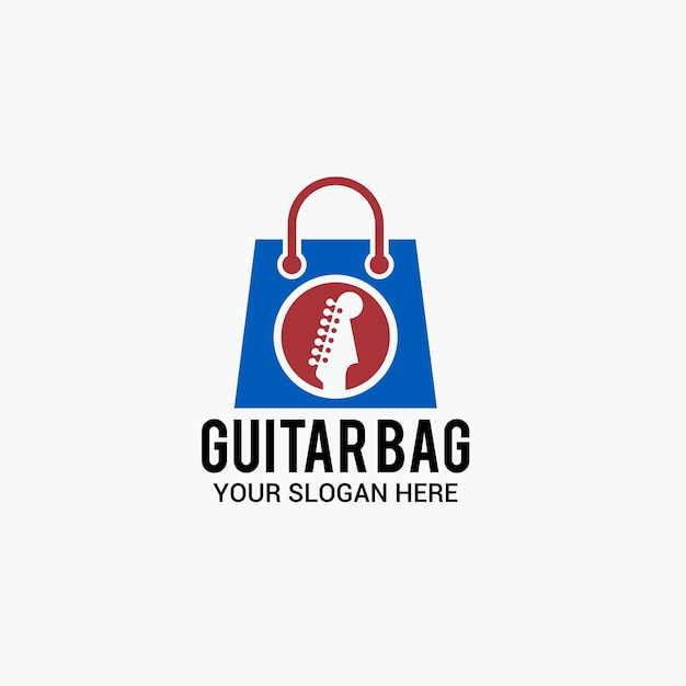 Logo De Sac De Guitare