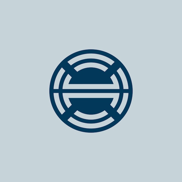Logo De Signalisation Moderne à L'initiale De La Lettre H