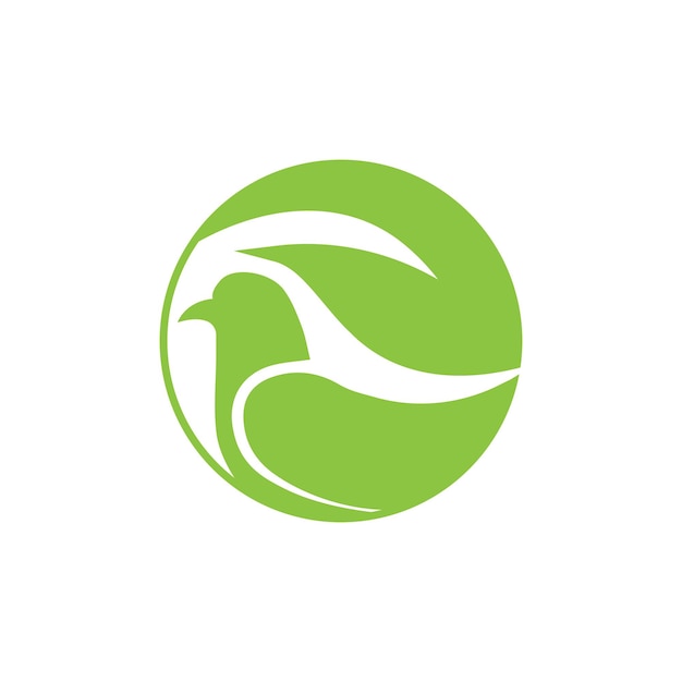 Logo Simple D'oiseau Frais