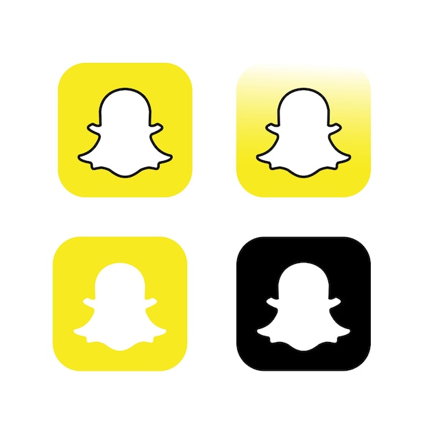 Vecteur logo snapchat