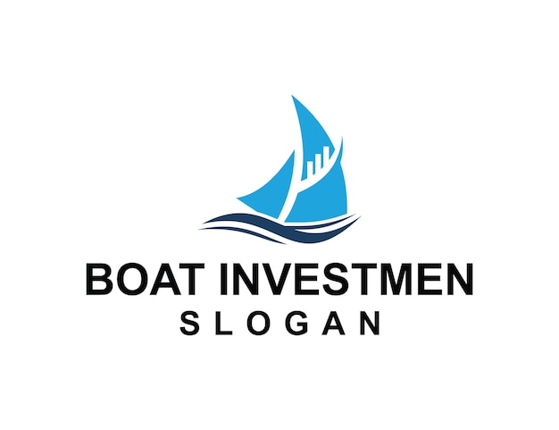 Vecteur le logo de la société boat finance