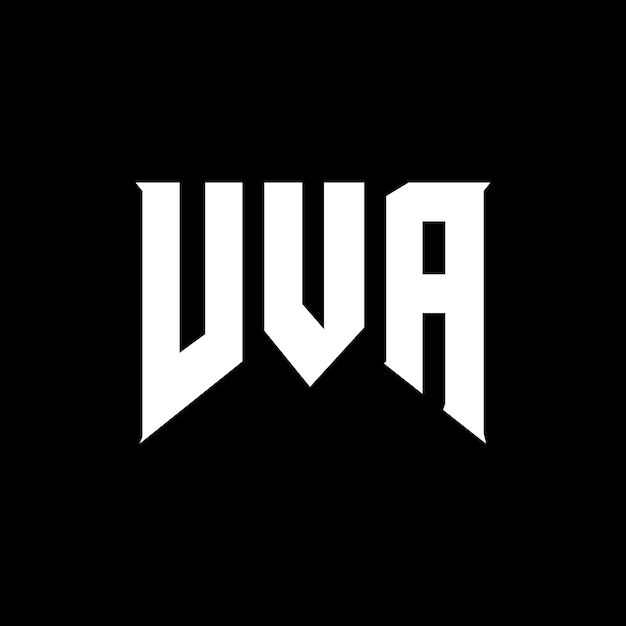 Le logo de la société de technologie VVA est une combinaison de couleurs en noir et blanc, le logo VVA vectoriel, l'icône VVA, l'alphabet VVA et la typographie.