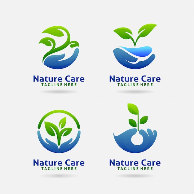 Logo De Soins De La Nature