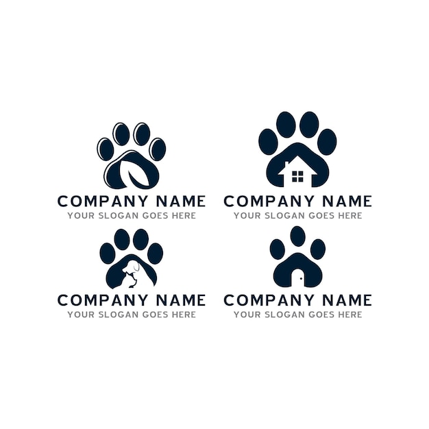 Logo De Soins Pour Animaux De Compagnie Logo Vétérinaire