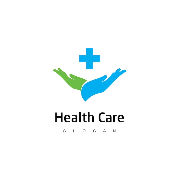 Logo De Soins De Santé Symbole De L'hôpital Et De La Clinique