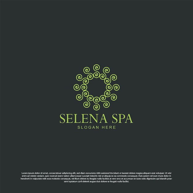 logo spa élégant