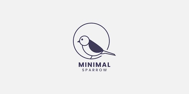 Vecteur logo sparrow