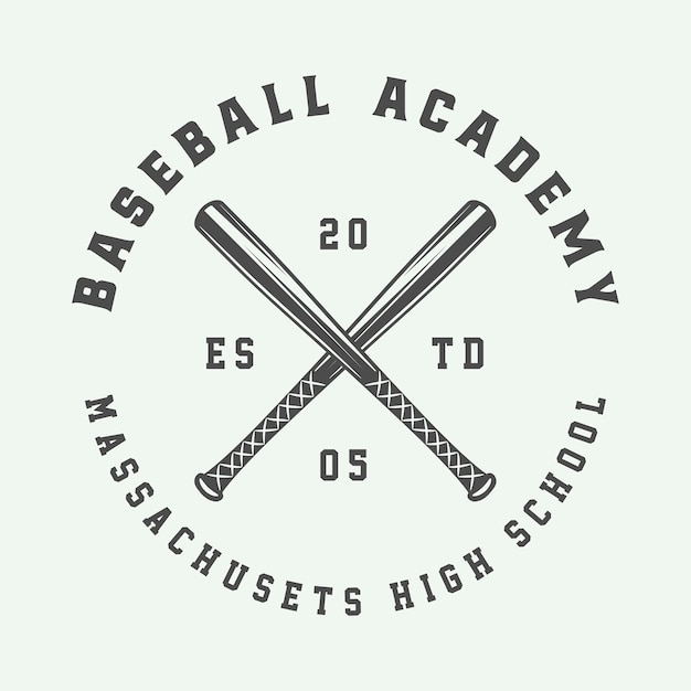 Logo Sport De Baseball