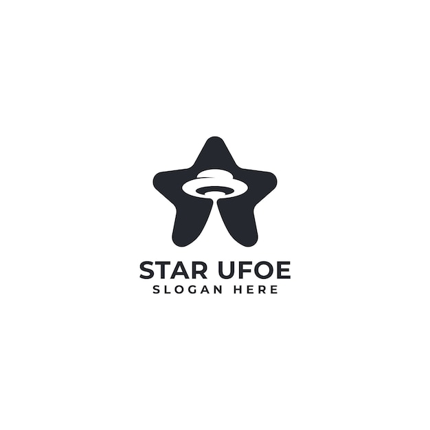 Vecteur logo star ufoe