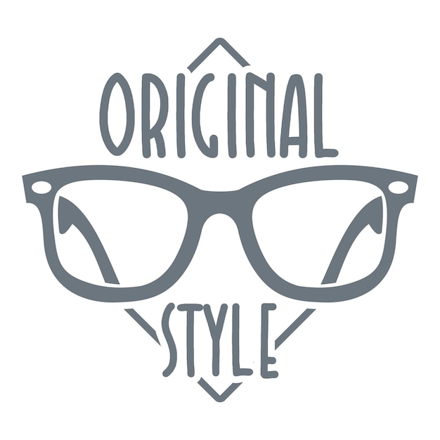 Logo De Style Original Illustration Simple Du Logo Vectoriel De Style Original Pour La Conception De Sites Web