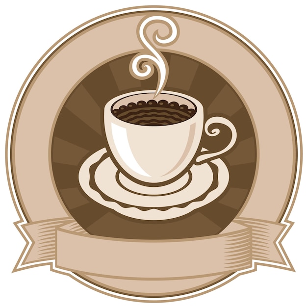 Logo De Tasse De Café