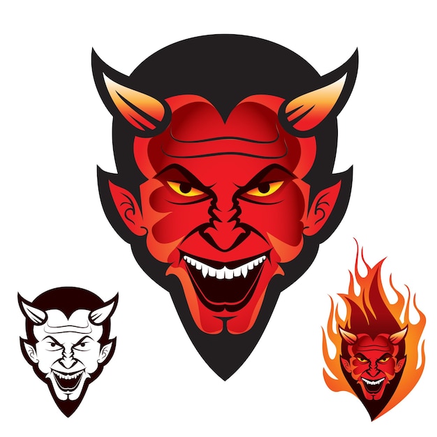 Logo de la tête de Diablo